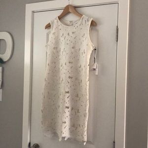 Calvin Klein white dress